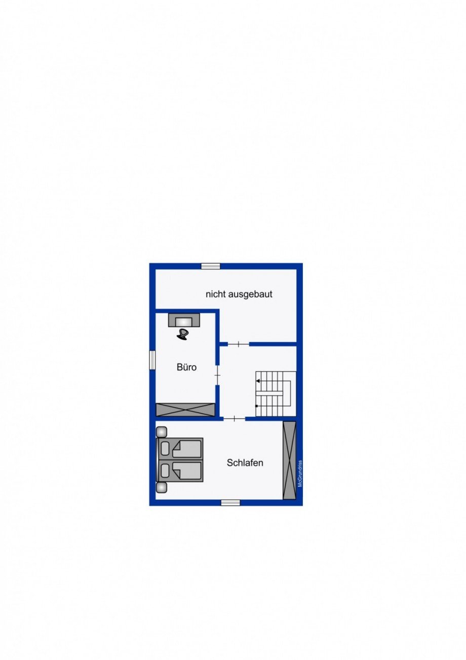 Grundriss DG Doppelhaush�lfte Lichtenau