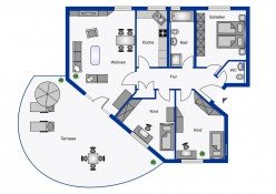 Hauptbild Großzügige 4-Zimmer Wohnung, Erdgeschoss mit Terrasse in Schloß-NeuhausBezugsfrei ab 1.August 2024