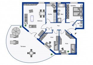 Hauptbild Großzügige 4-Zimmer Wohnung, Erdgeschoss mit Terrasse in Schloß-NeuhausBezugsfrei ab 1.August 2024