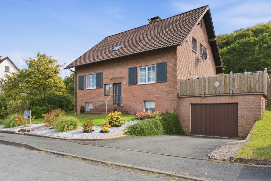 Hausansicht Einfamilienhaus Bad Driburg