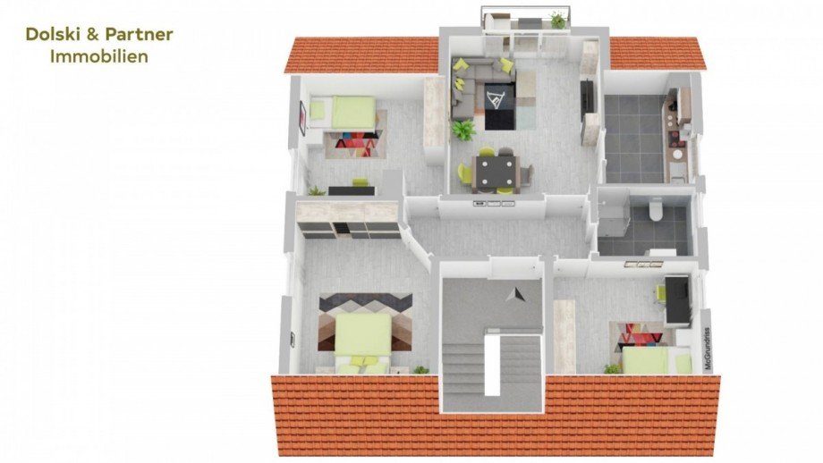 Grundriss Etagenwohnung Paderborn / Elsen
