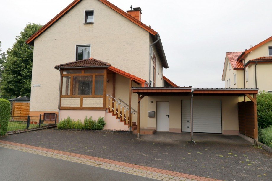 Hausansicht Doppelhaush�lfte Lichtenau