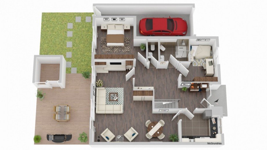 Grundriss Bungalow Paderborn