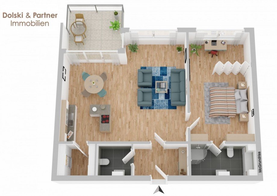 Grundriss Etagenwohnung Paderborn
