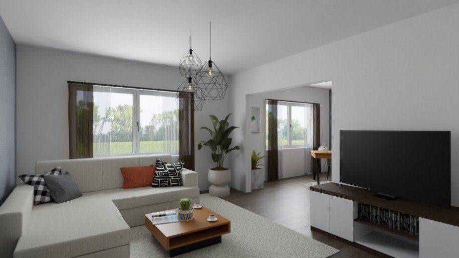EG Anbau Visualisierung Einfamilienhaus Bad Oeynhausen