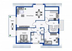 Hauptbild 3-Zimmer Wohnung in PB-Elsen1-OG, Balkon, Carport zum 1. August zu Vermieten!