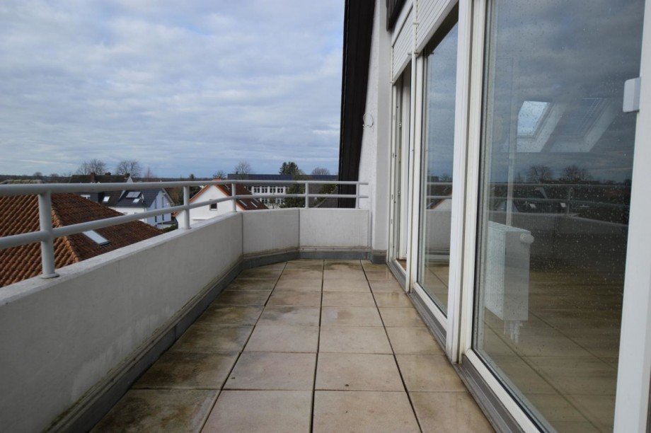 Balkon Dachgeschosswohnung Paderborn / Elsen